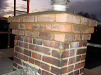 Chimney stack repairs by Ray Jones Roofing